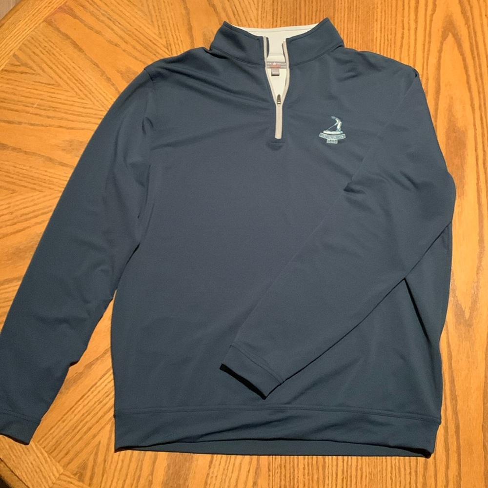 Peter Millar wicking 1/4 zip lightweight pullover